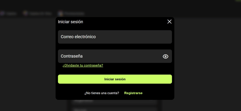 ir a la aplicación Punch